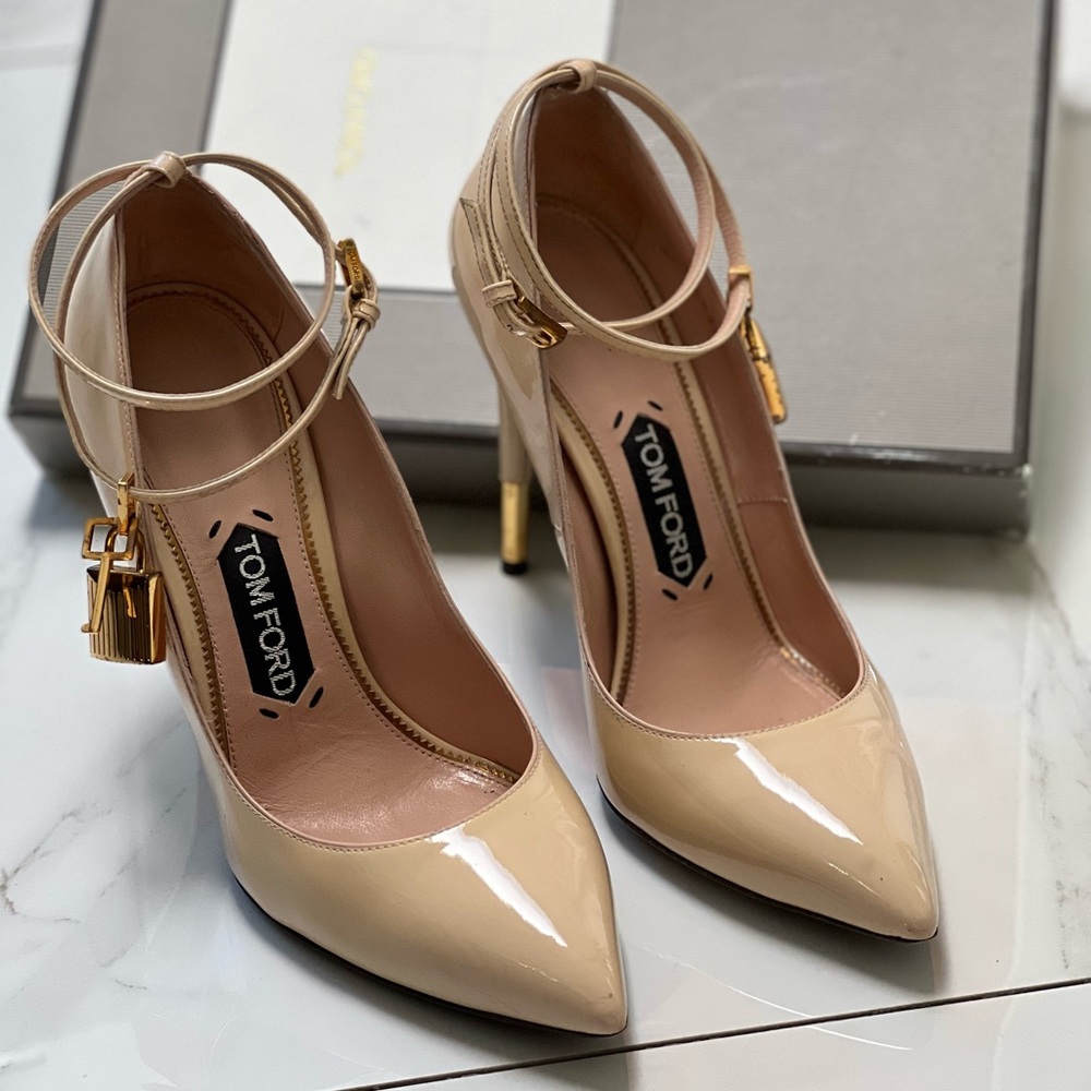 Tom Ford lock & key heels